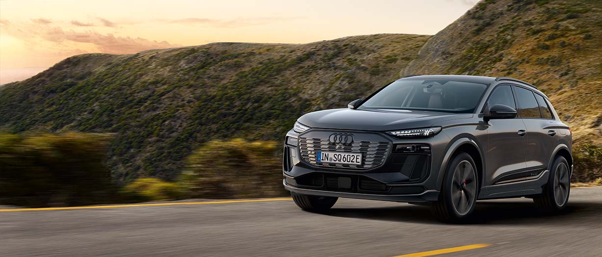 Der Audi Q6 SUV e-tron