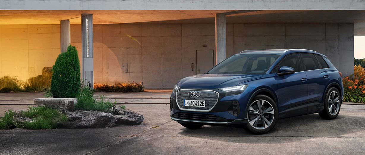 Der Audi Q4 e-tron